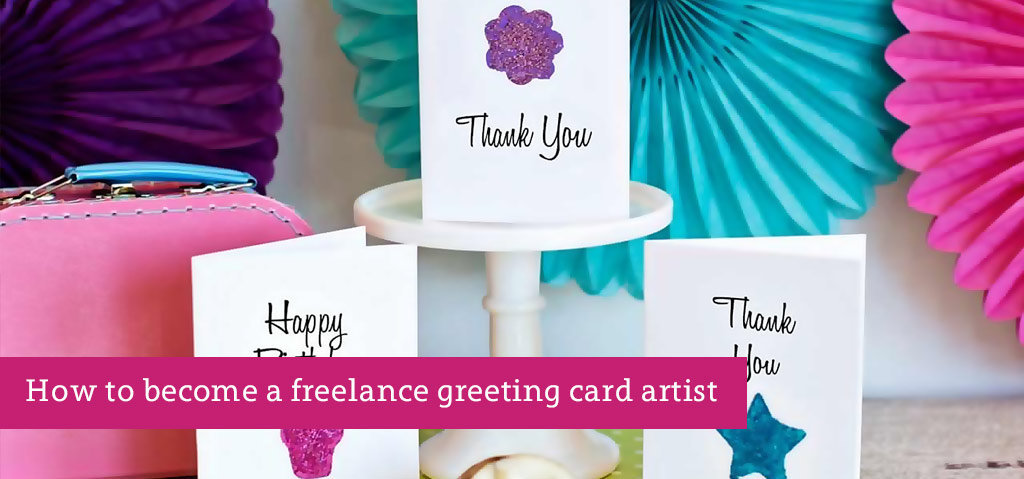 Sådan bliver du Freelance lykønskningskort kunstner