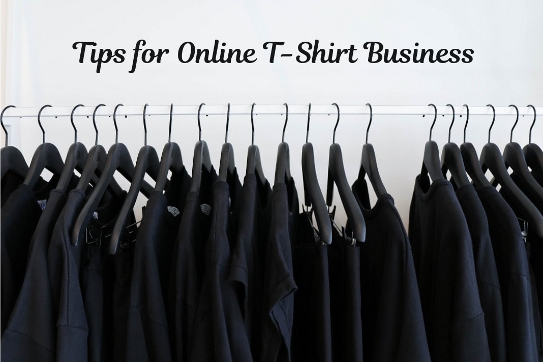 online T-Shirt business steps