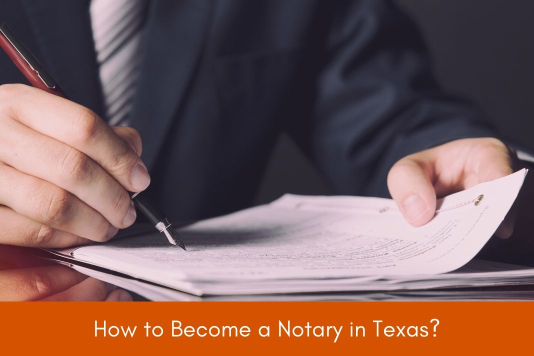 how to become a notary in texas
